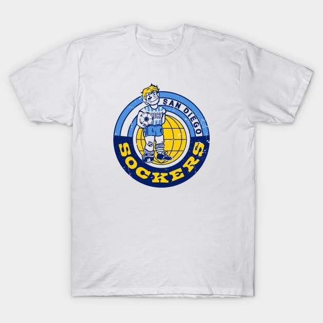 1978 San Diego Sockers T-Shirt by ryanjaycruz